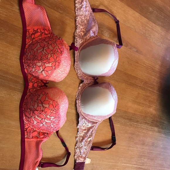 NWT 2 Victoria’s Secret Dream Angels Bras - 34DD - Picture 1 of 4